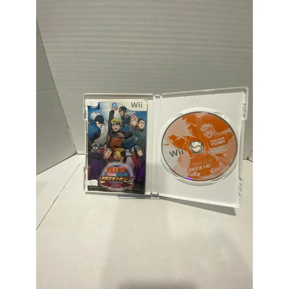 Takara Tomy Naruto Shippuden Gekitou Ninja Taisen EX 3 Wii NTSC-J Excellent